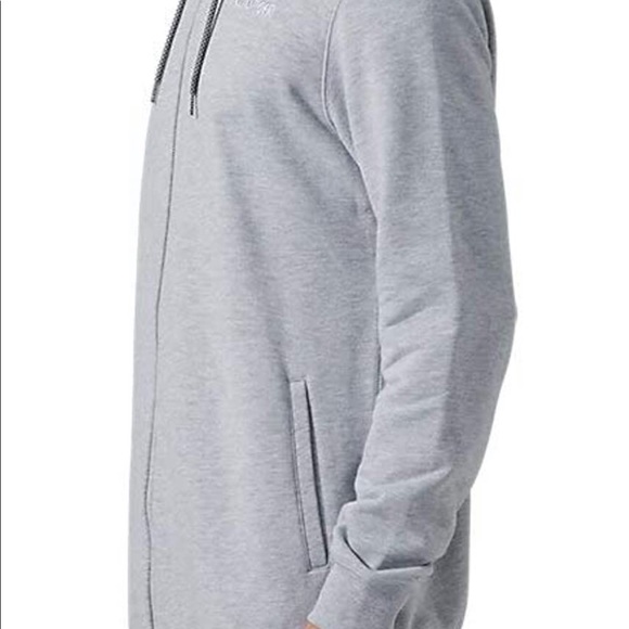 ASICS Tiger Men's Full Zip Hoodie Gray - Picture 2 of 12